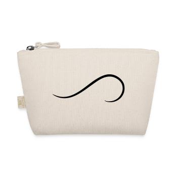Frills Décor Element Curved Line - Organic Pouch - nature - Front