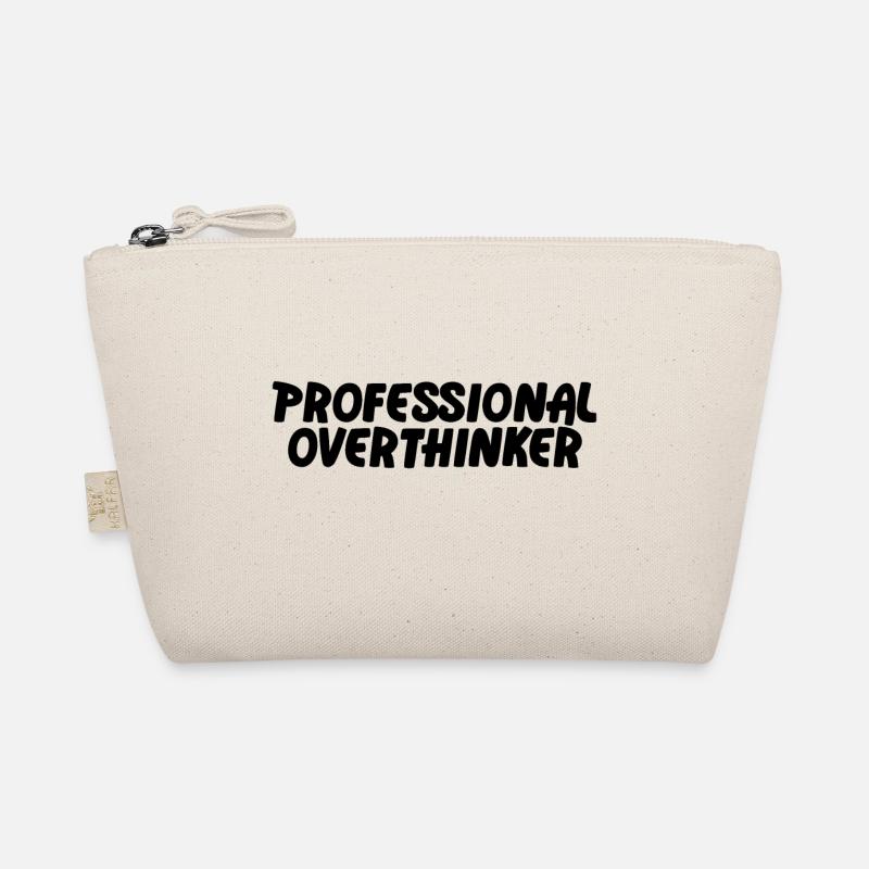 PROFESSIONELLER OVERTHINKER Bio-Täschchen