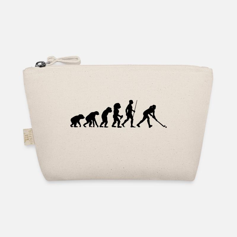 Feldhockey Evolution Geschenk Feldhockey Spieler G - Bio-Täschchen - Natur