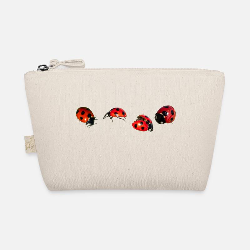 4 Ladybug Persectives Organic Pouch