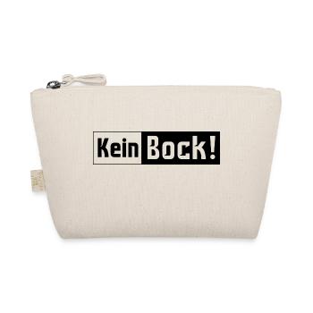Kein Bock! - Bio-Täschchen - Natur - Vorne