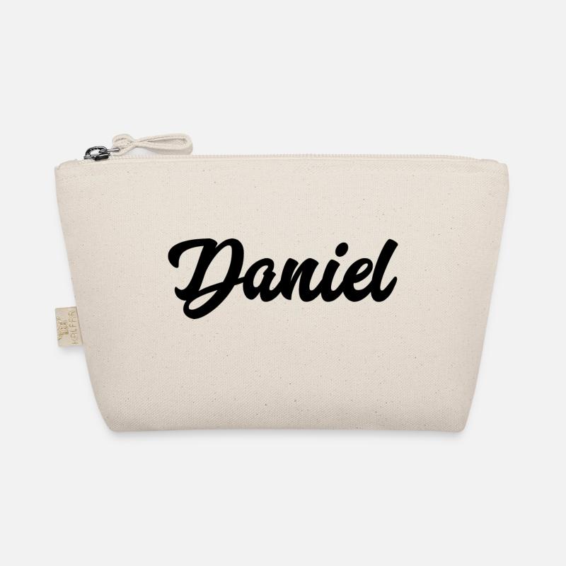 Daniel Custom Text Birthday Name Organic Pouch