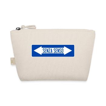 Non-sense road sign - Organic Pouch - nature - Front