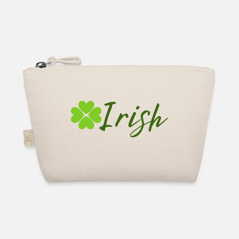 Irisch mit Kleeblatt - St. Patrick Day Bio-Täschchen