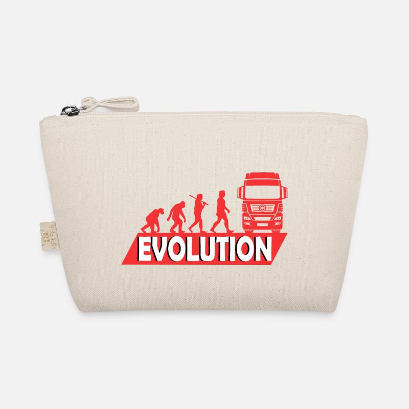 Truck Driver Truck Driver Evolution Funny Funny Organic Pouch