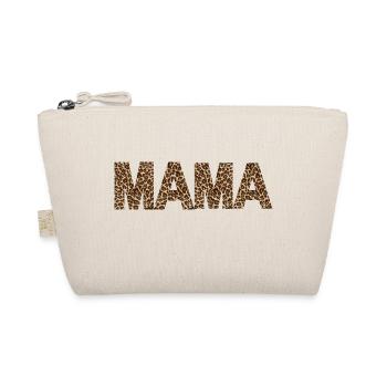 Leopard Mama - Organic Pouch - nature - Front