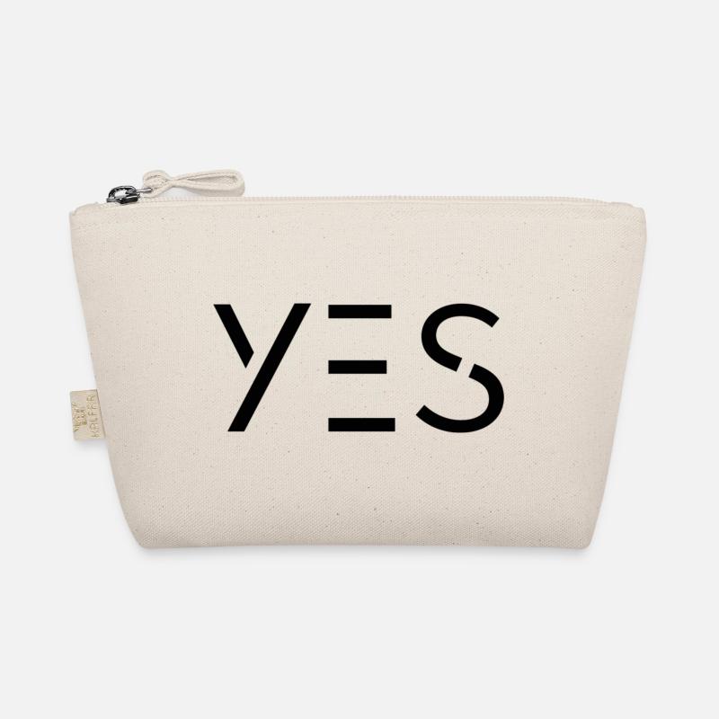 YES :: GESCHENK - Bio-Täschchen - Natur