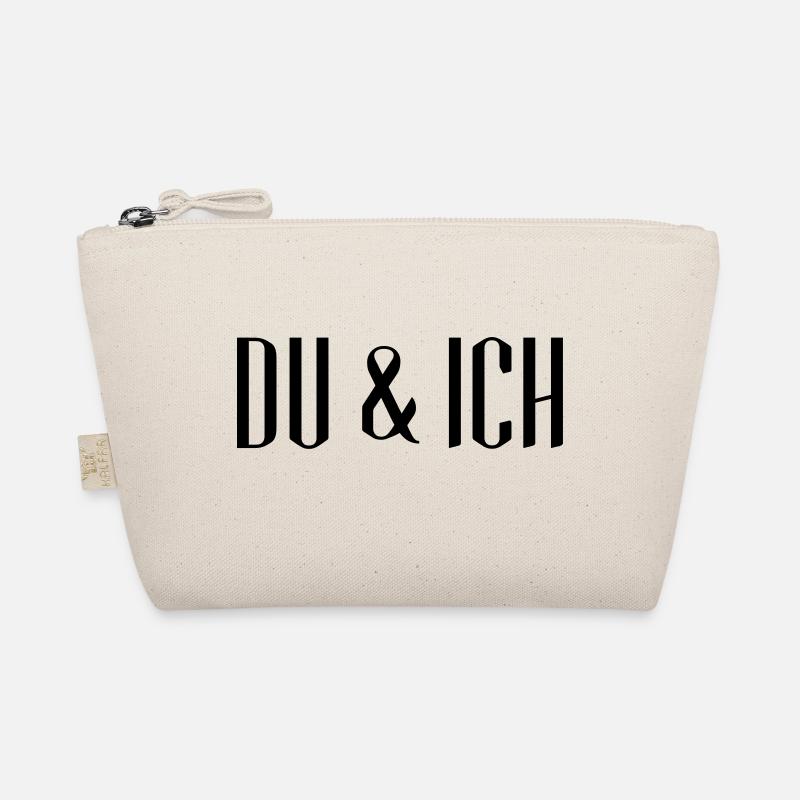 DU & ICH - Designer Bio-Täschchen