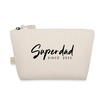 Superdad dad dad dad since 2022 saying - Organic Pouch - nature - Front