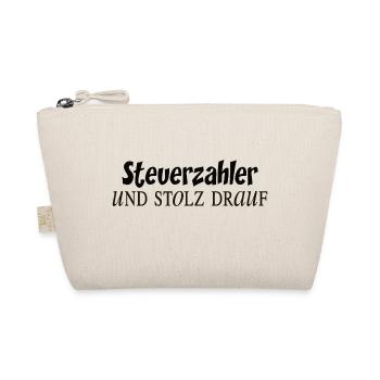 Steuerzahler und stolz drauf (version 2) - Bio-Täschchen - Natur - Vorne