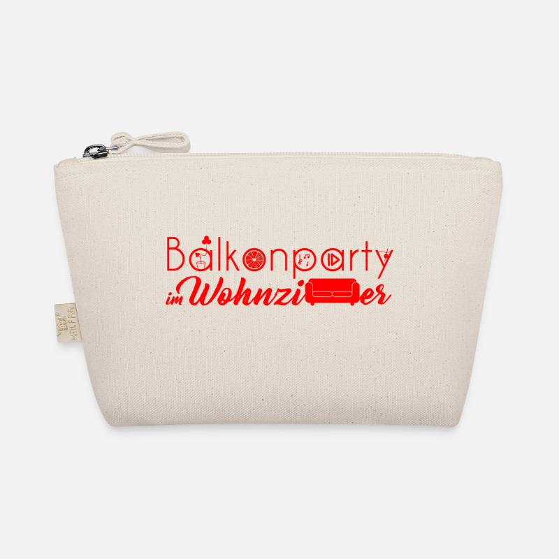 Fête sur le balcon dans le salon logo Trousse biologique