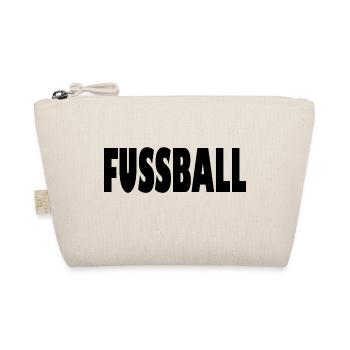 Fußball - Bio-Täschchen - Natur - Vorne