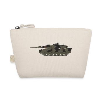 Leopard 2 A5 Germany - Bio-Täschchen - Natur - Vorne