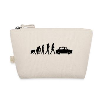 Edition Trabi Evolution ddr  - Bio-Täschchen - Natur - Vorne