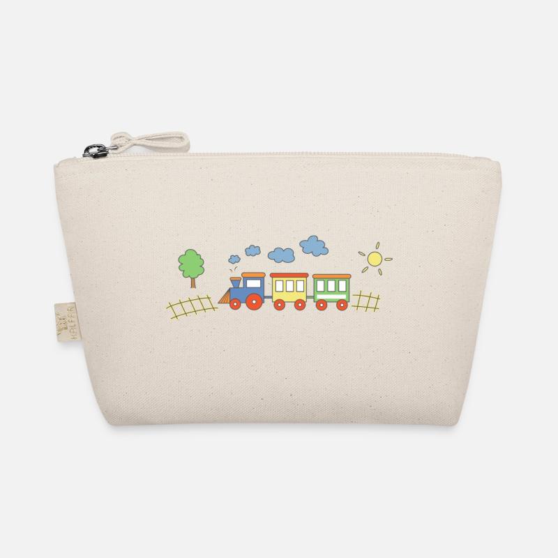 Train With wagons Organic Pouch