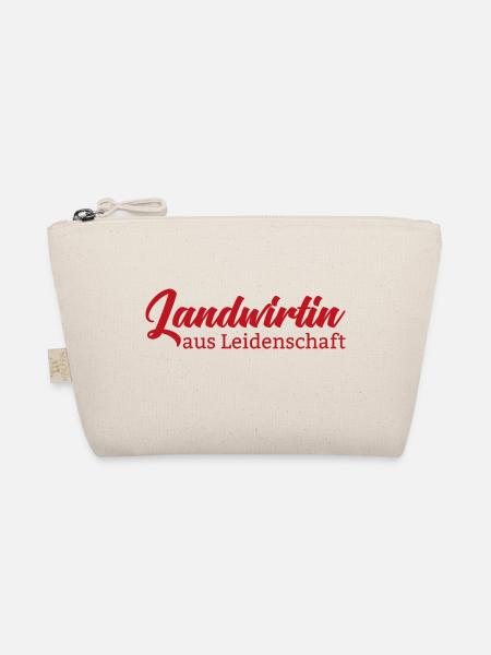 Landwirtin aus leidenschaft Landleben Geschenk - Bio-Täschchen - Natur