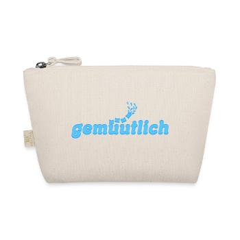 gemütlich - Bio-Täschchen - Natur - Vorne