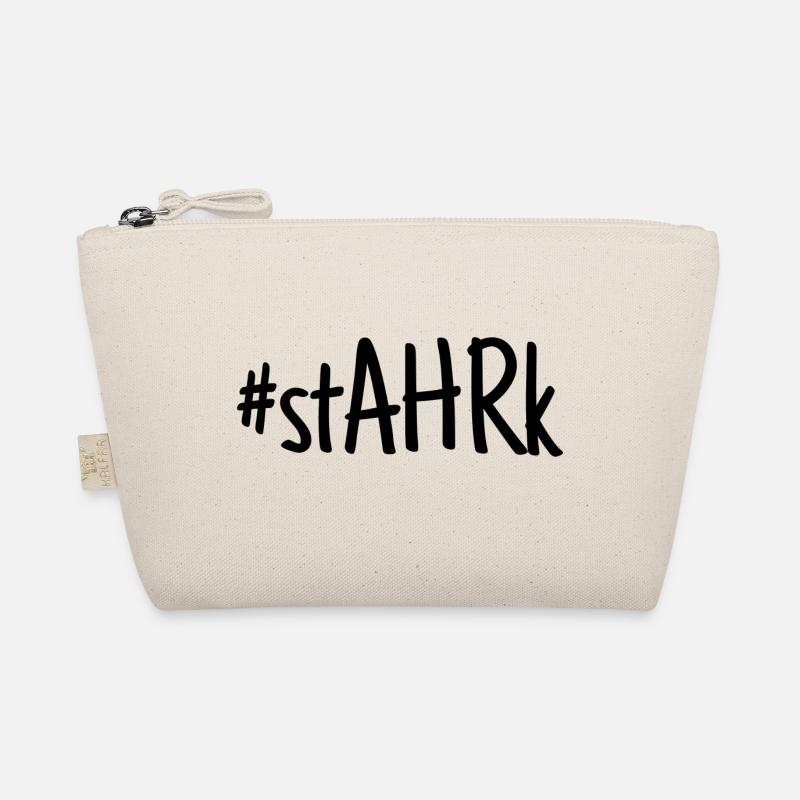 stAHRk - black - Bio-Täschchen - Natur