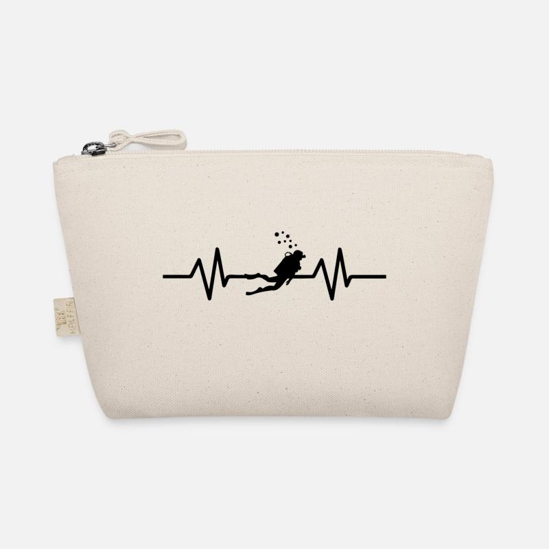 Diving Dive Dive Organic Pouch