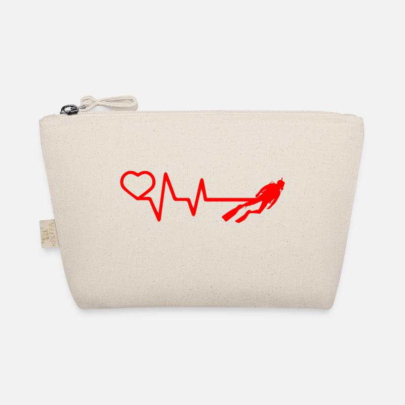 Diving Dive Dive Organic Pouch