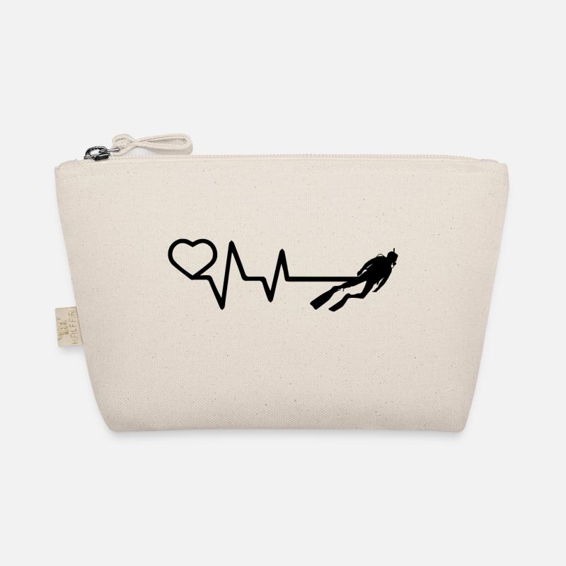 Diving Dive Dive Organic Pouch