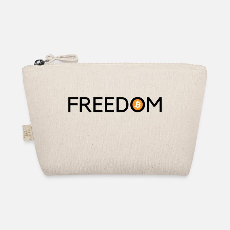 Freedom Bitcoin - Bio-Täschchen - Natur
