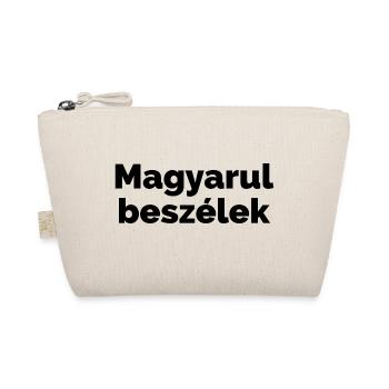 I speak Hungarian - Hungarian language - Organic Pouch - nature - Front
