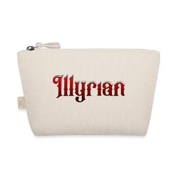 Illyrian/Albaner Design - Bio-Täschchen - Natur - Vorne