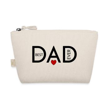Best Dad ever - Organic Pouch - nature - Front