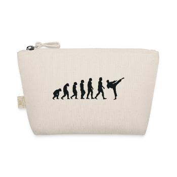 Evolution of Karate - Bio-Täschchen - Natur - Vorne