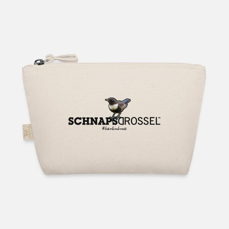 SCHNAPSDROSSEL Bio-Täschchen