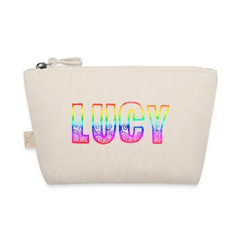 lucy rs rainbow - Organic Pouch - nature - Front