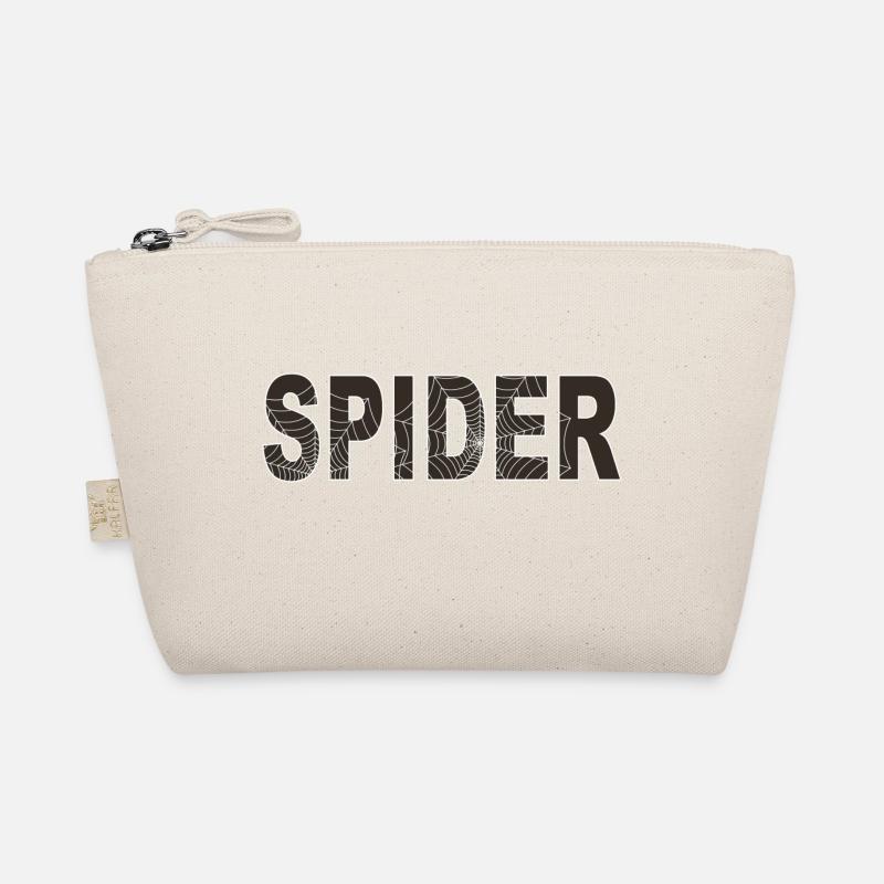 Spider word with graphic Organic Pouch