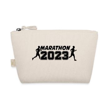Marathon 2023 - Bio-Täschchen - Natur - Vorne