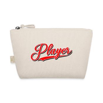 player players gamble gambler gamer chill best - Organic Pouch - nature - Front