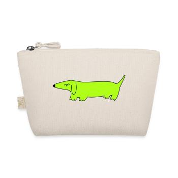 Simple green dog - Organic Pouch - nature - Front