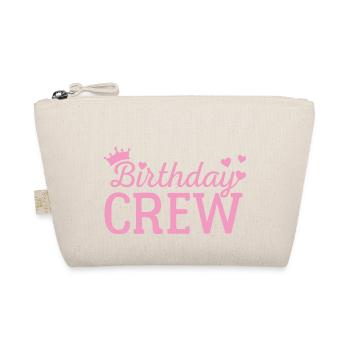 Birthday crew - Organic Pouch - nature - Front