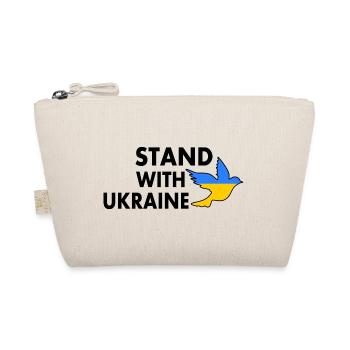stand with ukraine - Bio-Täschchen - Natur - Vorne