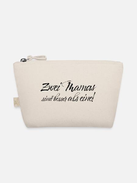 Zwei Mamas sind besser als eine - Bio-Täschchen - Natur