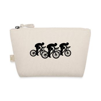 Vélo de triathlon par équipe - Trousse biologique - nature - Devant