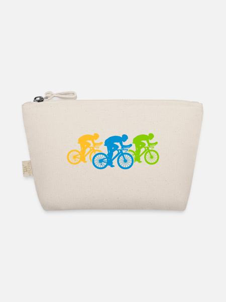 Bicycle Team Triathlon - Organic Pouch - nature - Front