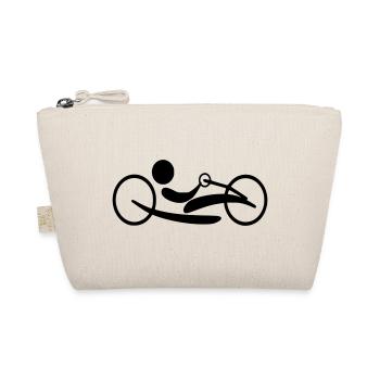 Vélo à main Lie. Vélo couché pour les personnes en fauteuil roulant # - Trousse biologique - nature - Devant