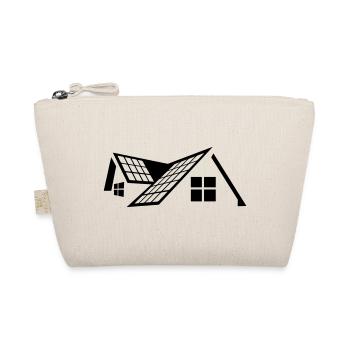 Toit de la maison avec panneaux solaires - Trousse biologique - nature - Devant