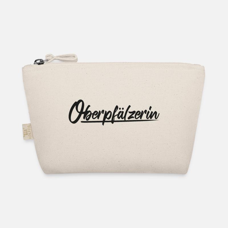 Cooles Oberpfälzerin Motiv Shirt Pullover Spruch - Bio-Täschchen - Natur