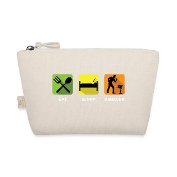 Sleep sleep karaoke. Singer or musician Gesch - Organic Pouch - nature - Front