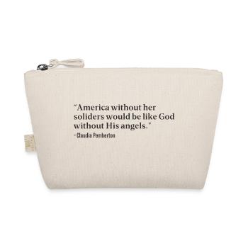 Memorial Day Quotes - Organic Pouch - nature - Front