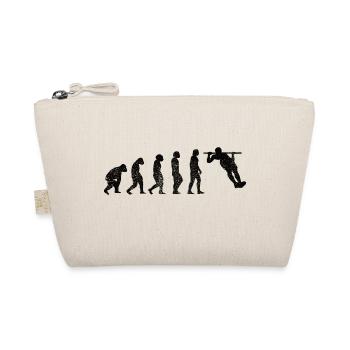 Fitness Athletes Muscle Bodybuilder Strength Training - Organic Pouch - nature - Front