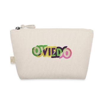 Oviedo Spanien Stadt Schrift Punk Retro Vintage - Bio-Täschchen - Natur - Vorne