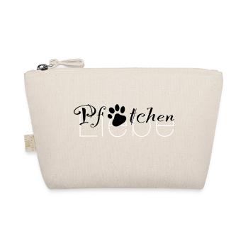 Pfötchen Liebe - Bio-Täschchen - Natur - Vorne