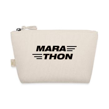 Triathlon Swim Bike Run Marathon - Bio-Täschchen - Natur - Vorne